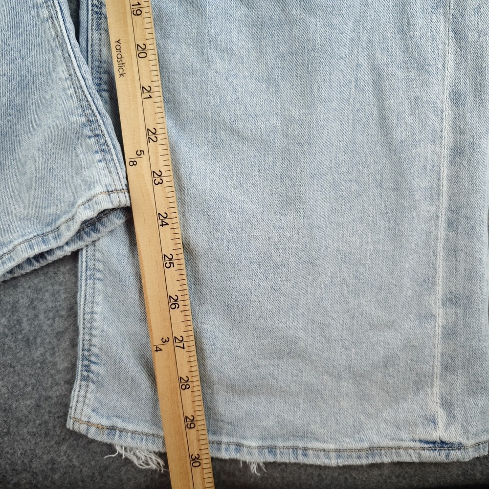 American Eagle Dreamy Drape Baggy Wide Leg Jeans Women's 2 Light Wash NWT - Picture 3 of 13
